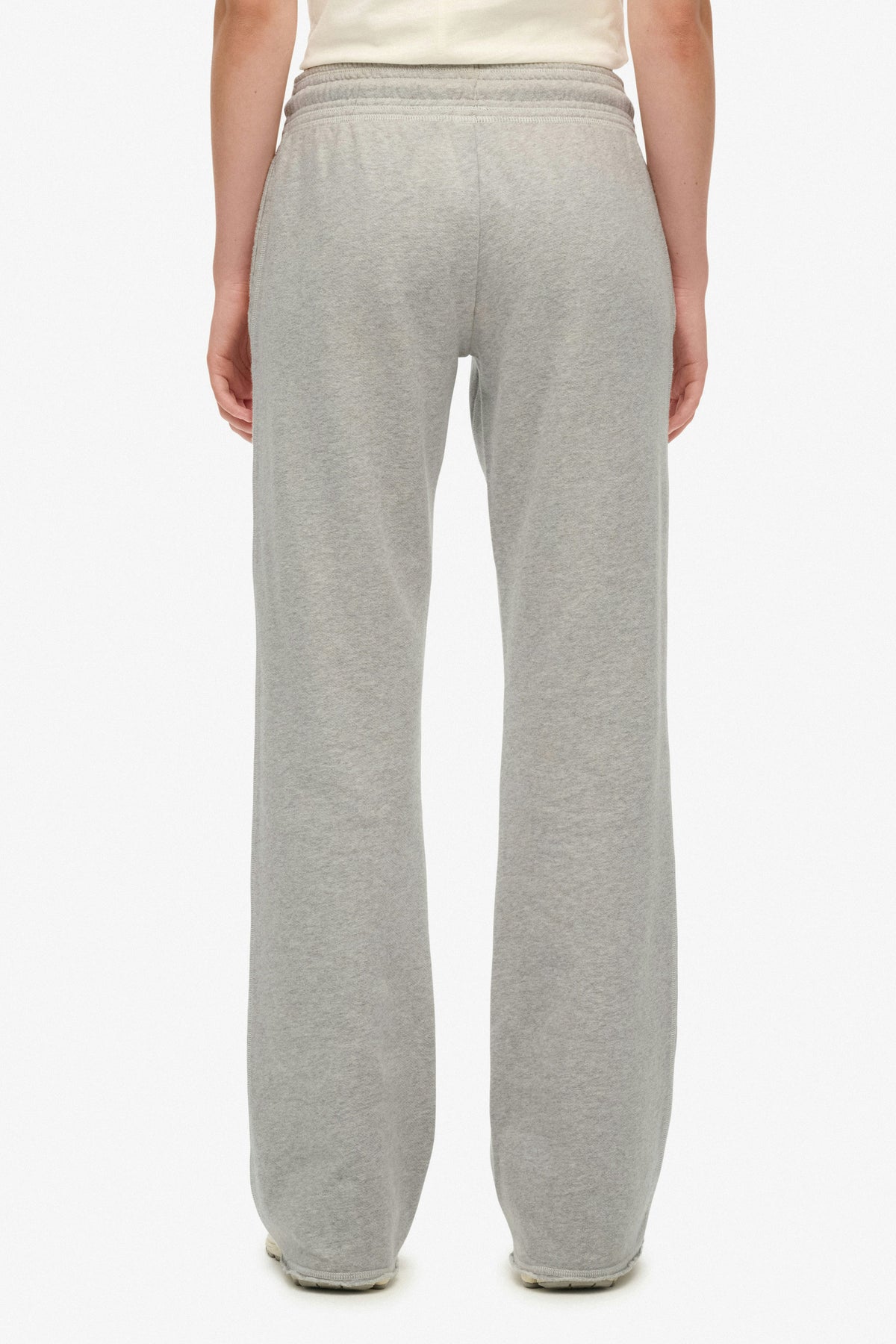 Pantaloni flare in felpa