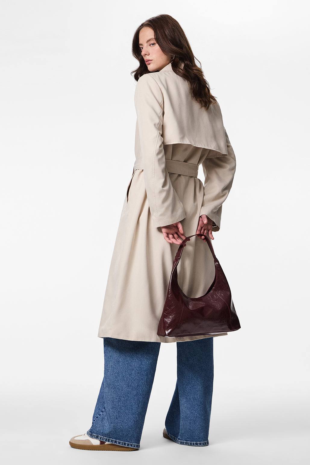 Trenchcoat - Silver Gray