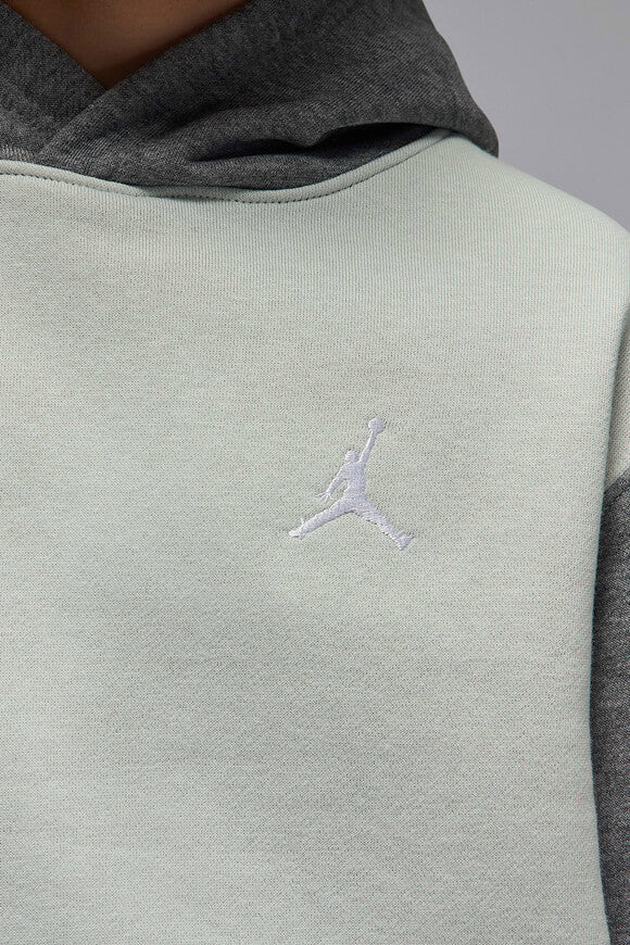 Brooklyn Fleece Kapuzensweatshirt - Light Silver