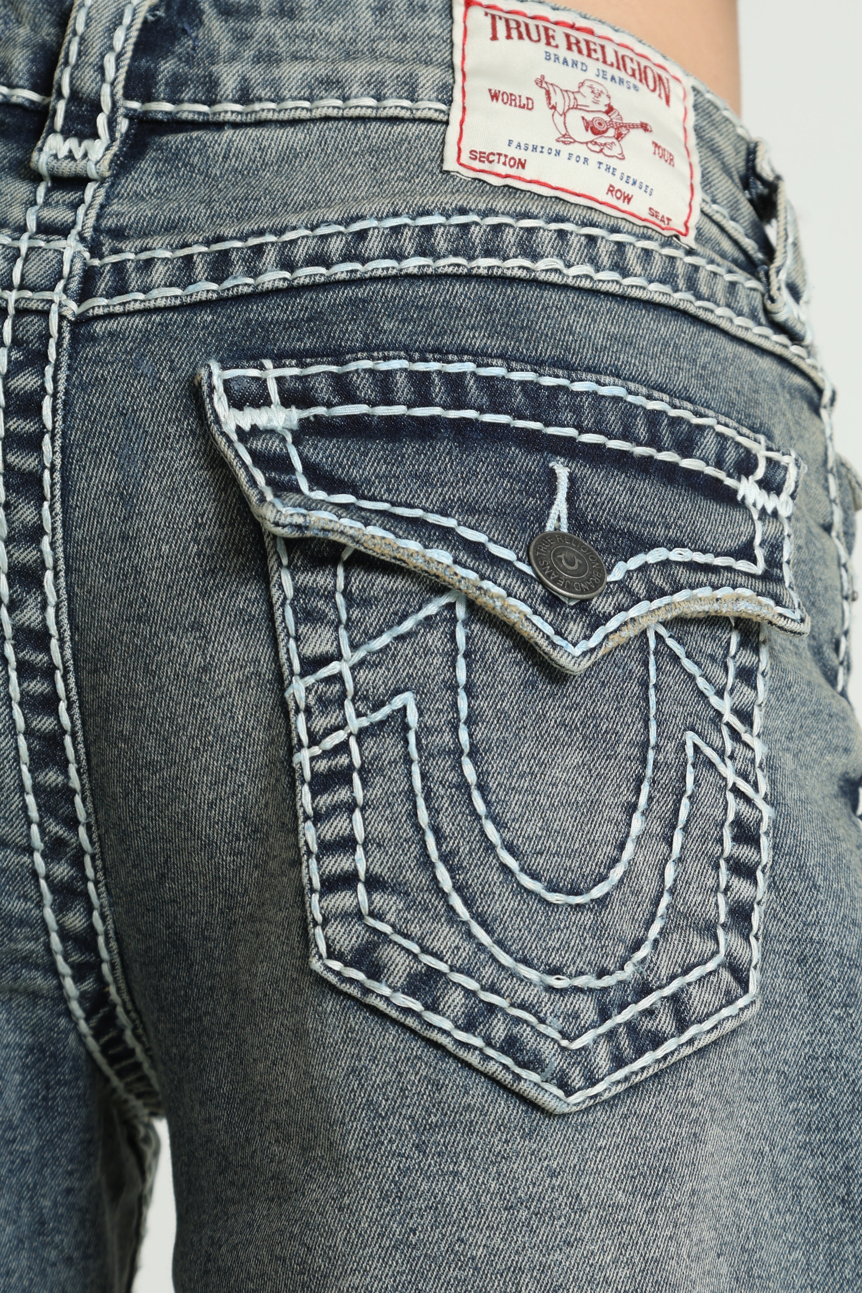 JESSIE - Jeans Super Baggy Fit - Velo di ghiaccio