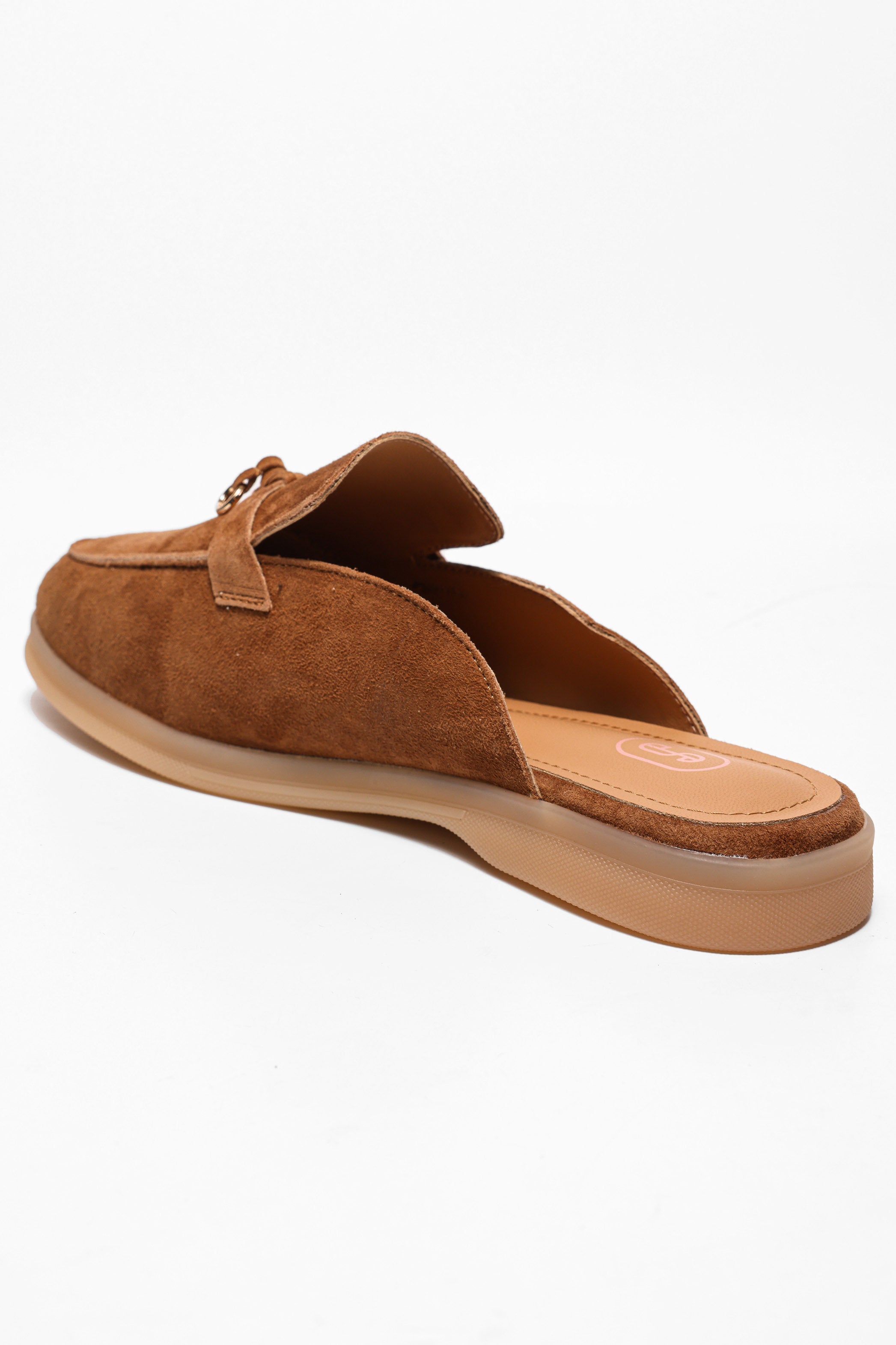 Wildleder Mules - Camel