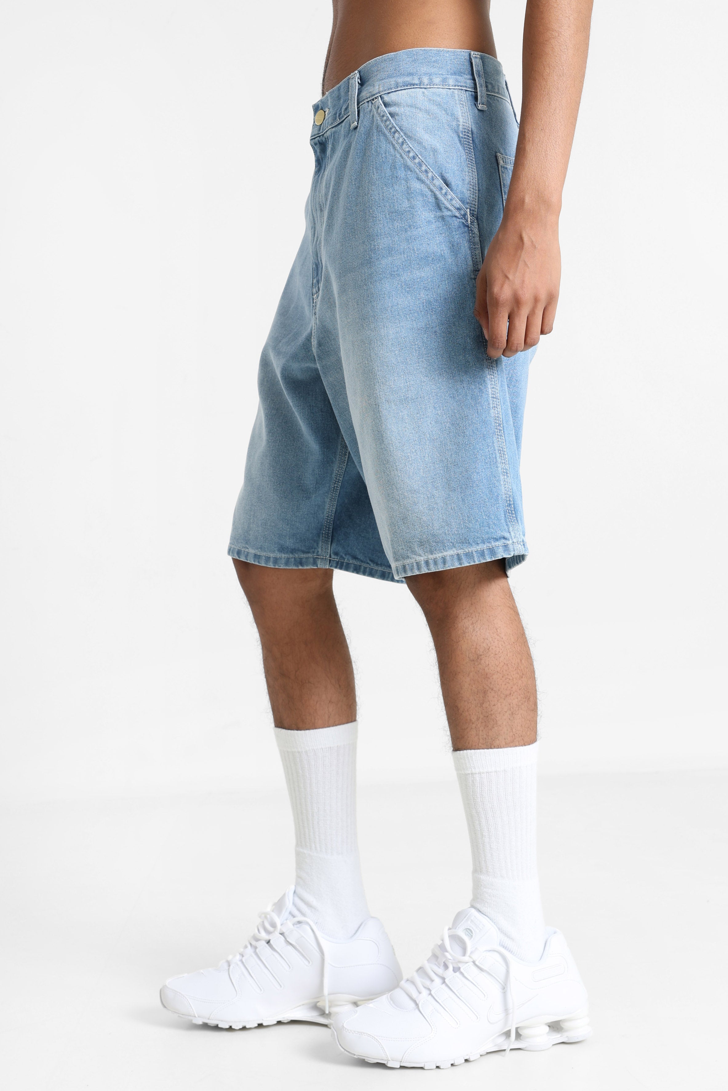 Simple bermuda en jean - Light True Washed
