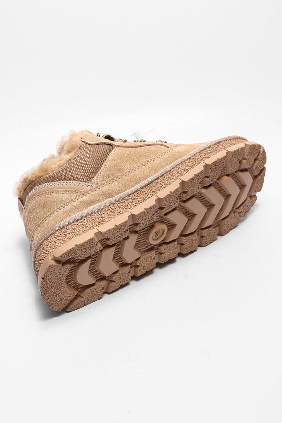 Lined sneakers - Cappuccino