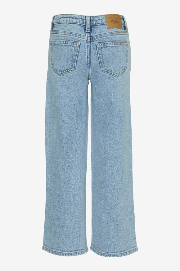 Tessa Wide Leg Jeans - Light Blue Denim