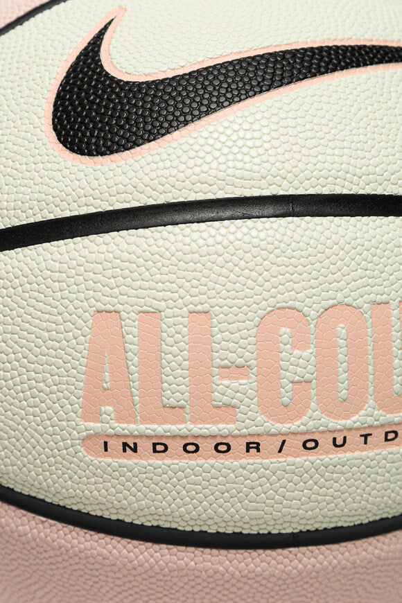 Ballon de basket - Coconut Milk + Washed Coral + Black