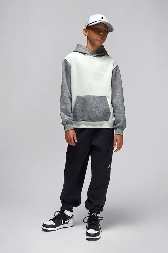 Brooklyn Fleece Kapuzensweatshirt - Light Silver