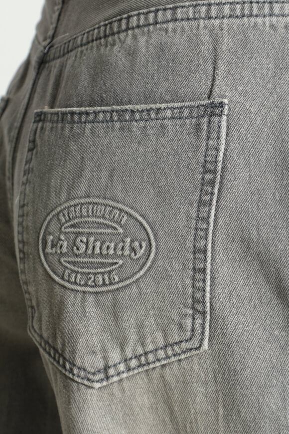 Barrel fit jeans - gray denim