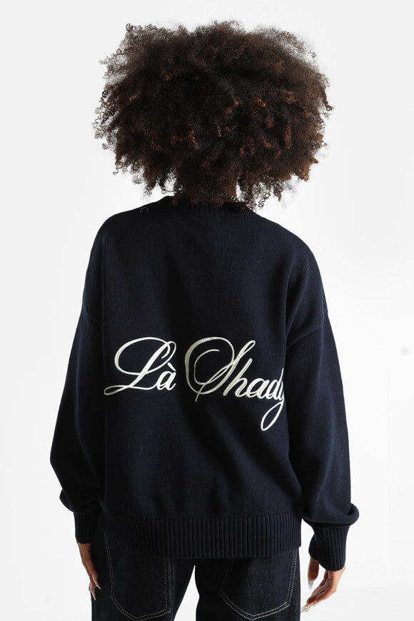 Maglia oversize - blu scuro