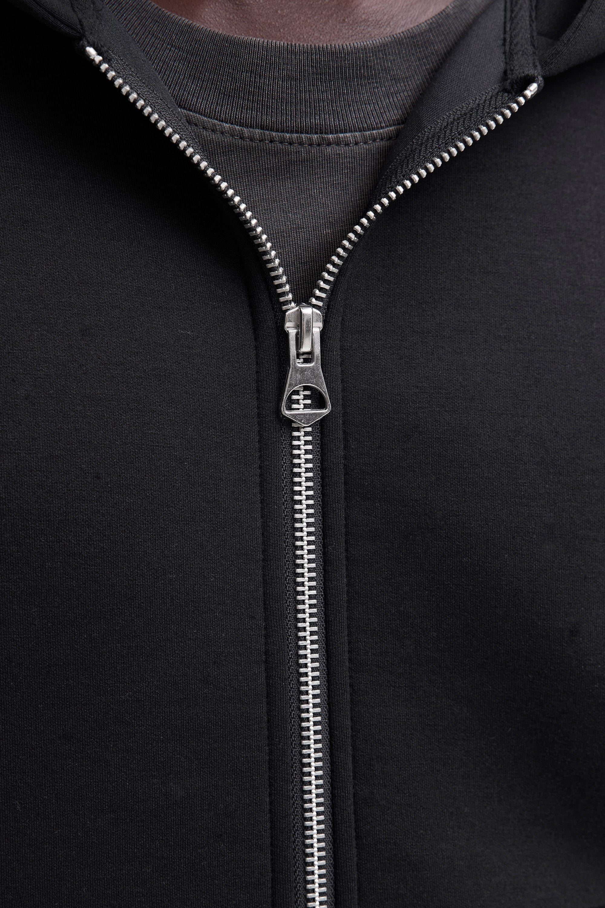 JCOLEGACY felpa con cappuccio e zip - Black