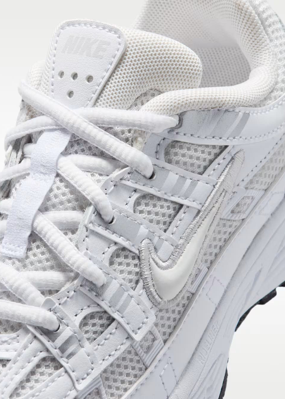 P-6000 Lace Kids Sneaker - Platinum Tint