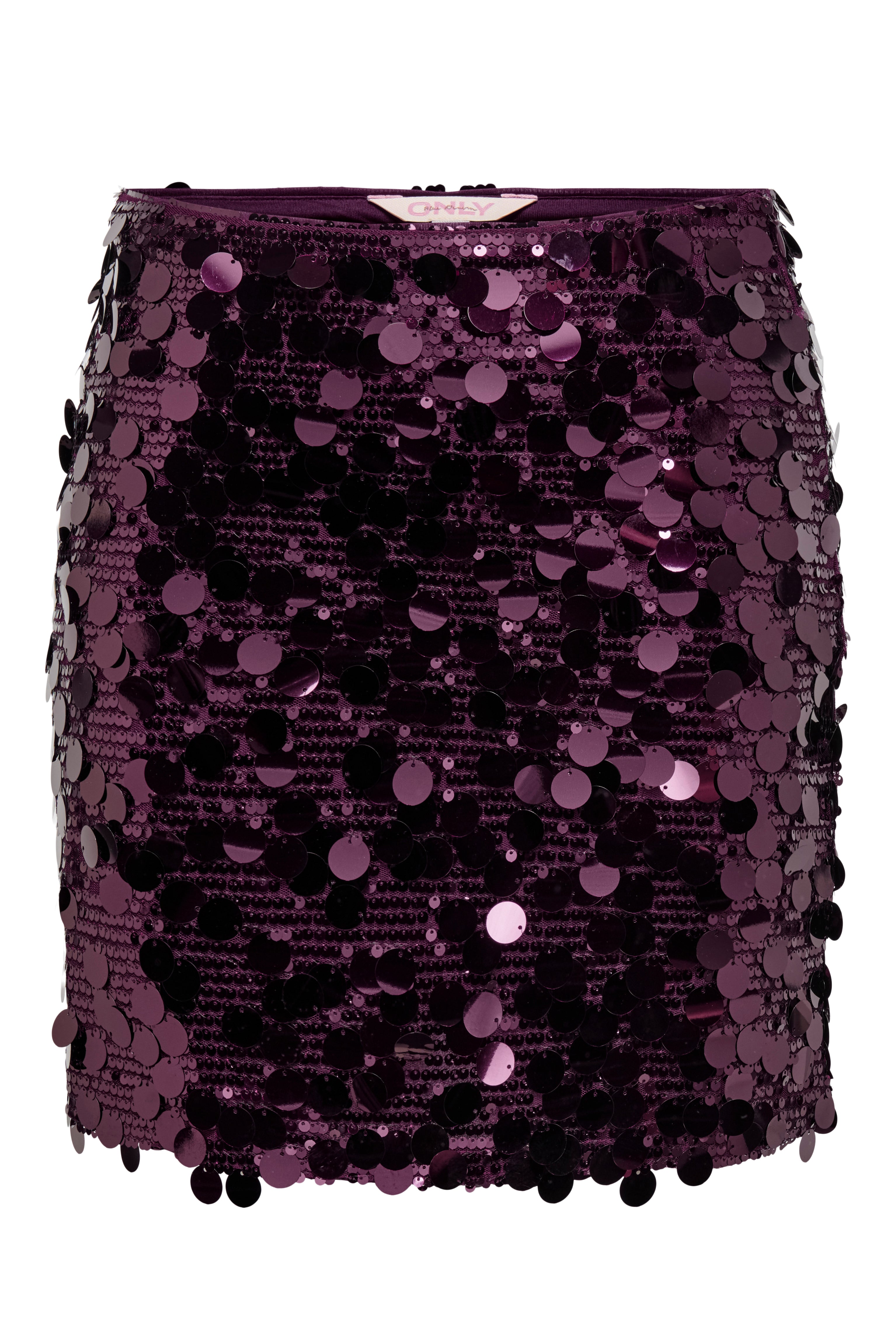 ONLJADEL Pailletten Minirock - Winetasting