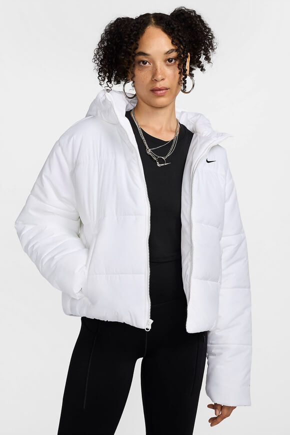 Oversized Pufferjacke - White