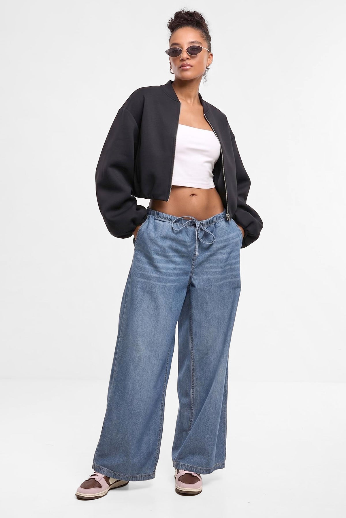 Oversize Ballonjacke