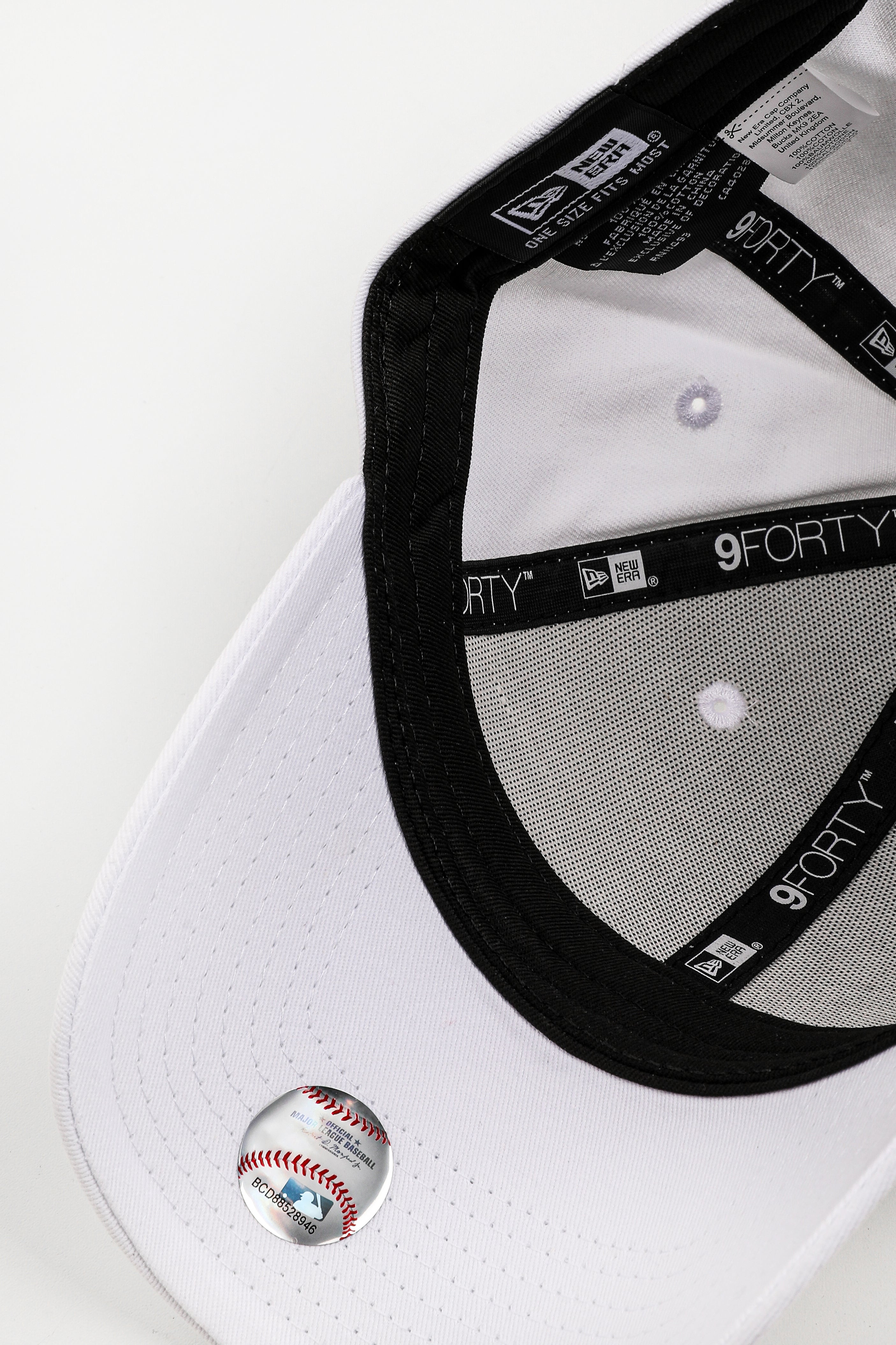 9Forty Cap / Strapback - Bianco