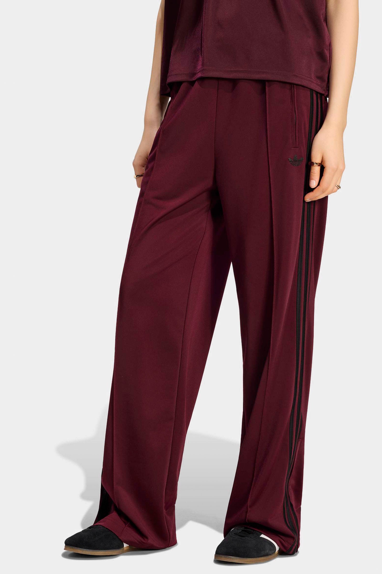 Adicolor Classic Firebird pantalon de survêtement - Maroon + Black