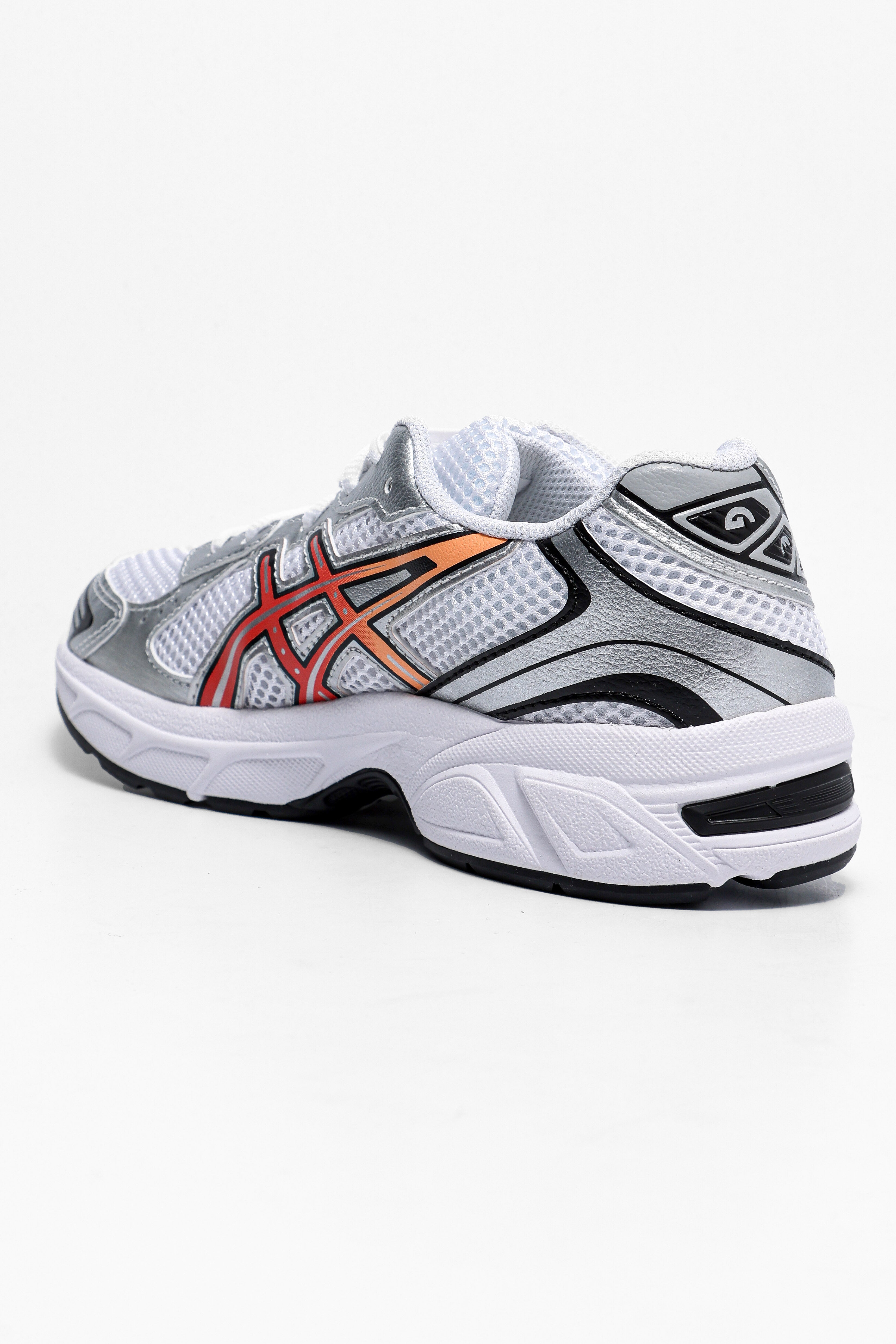 GEL-1130 Sneaker - White + Red Snapper