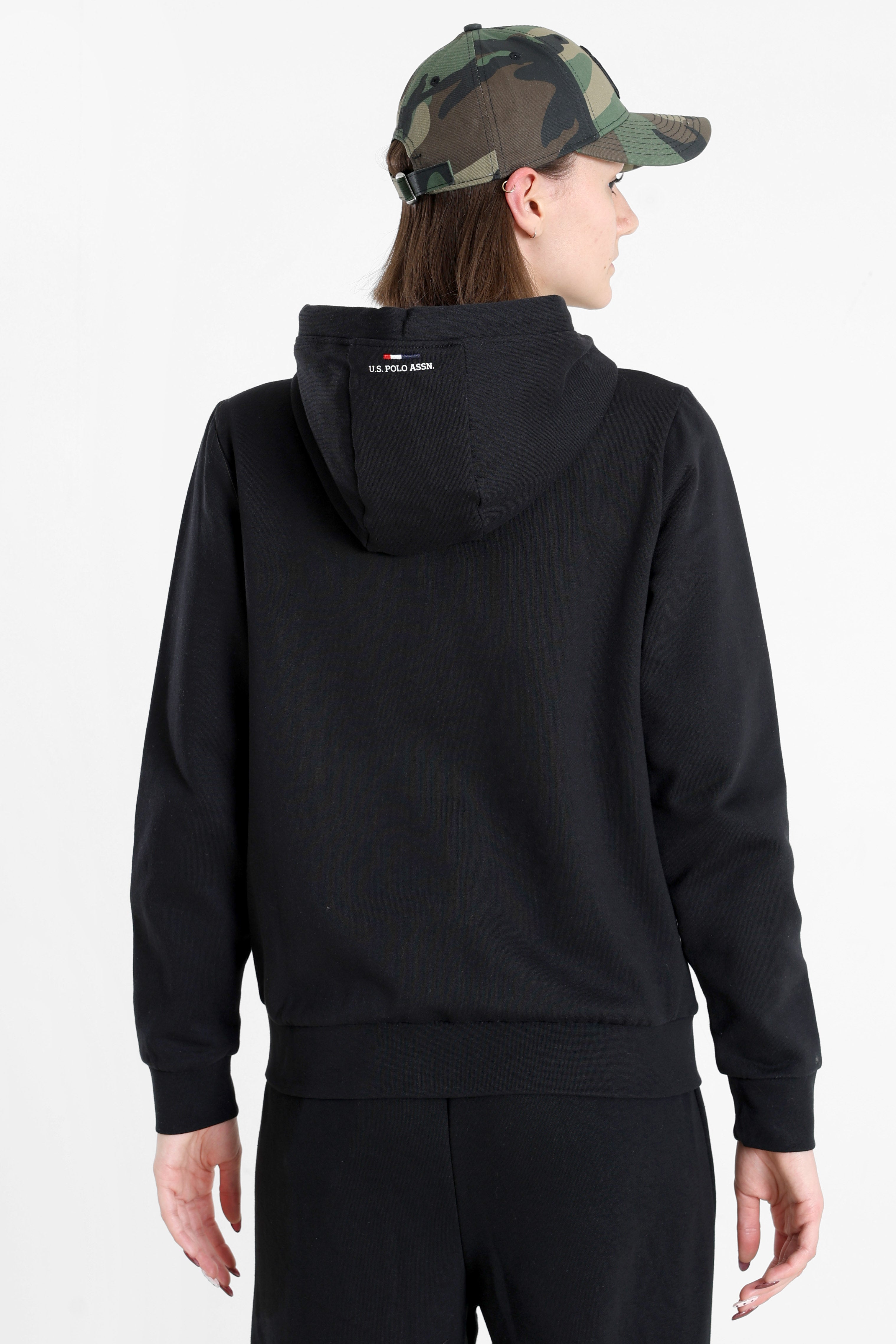 Roby Kapuzensweatjacke - Black