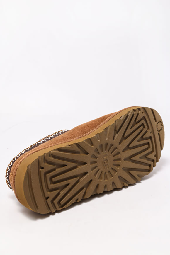 Tasman gefütterte Slipper - Chestnut
