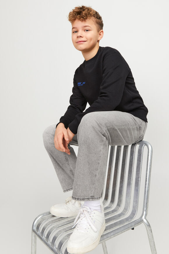 Chris Relaxed Fit Jeans - Grey Denim