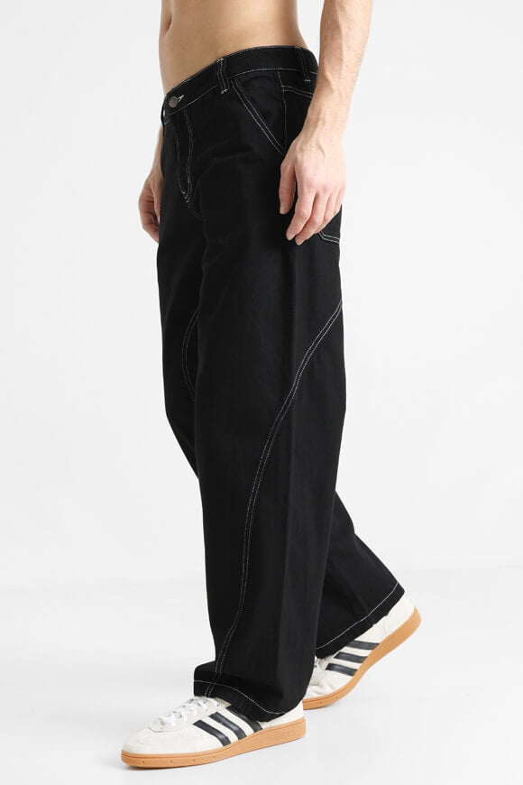 Baggy Jeans - Schwarz