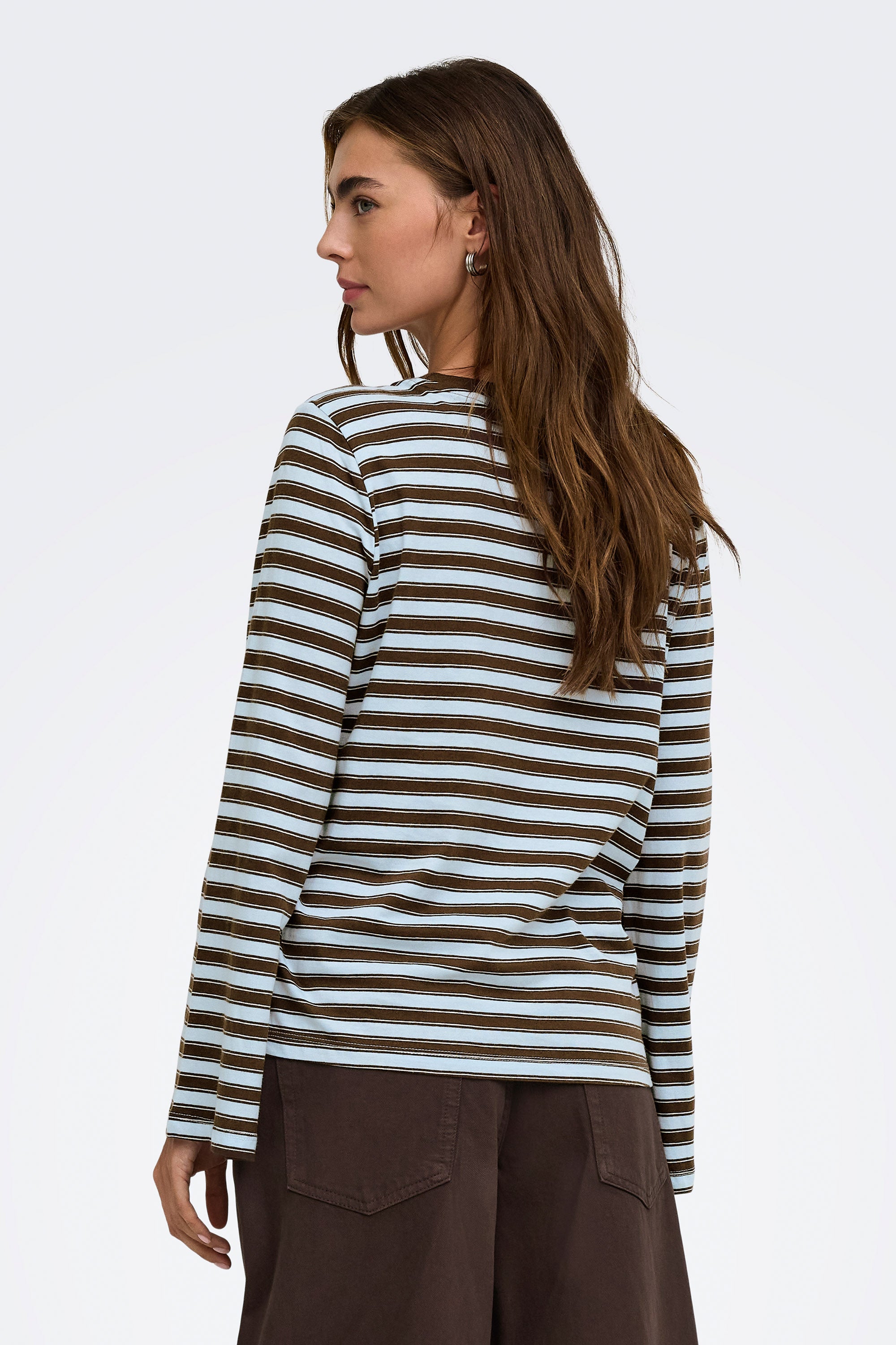 ONLLUNA Oversize Langarmshirt - Skyway + Vanilla Ice