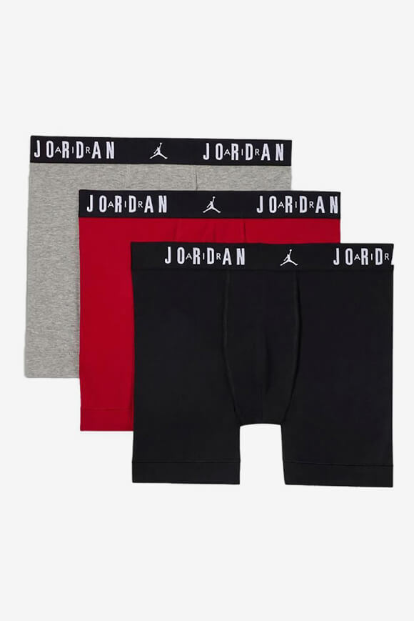 Air Dreierpack Boxershorts - Gym Red + Black