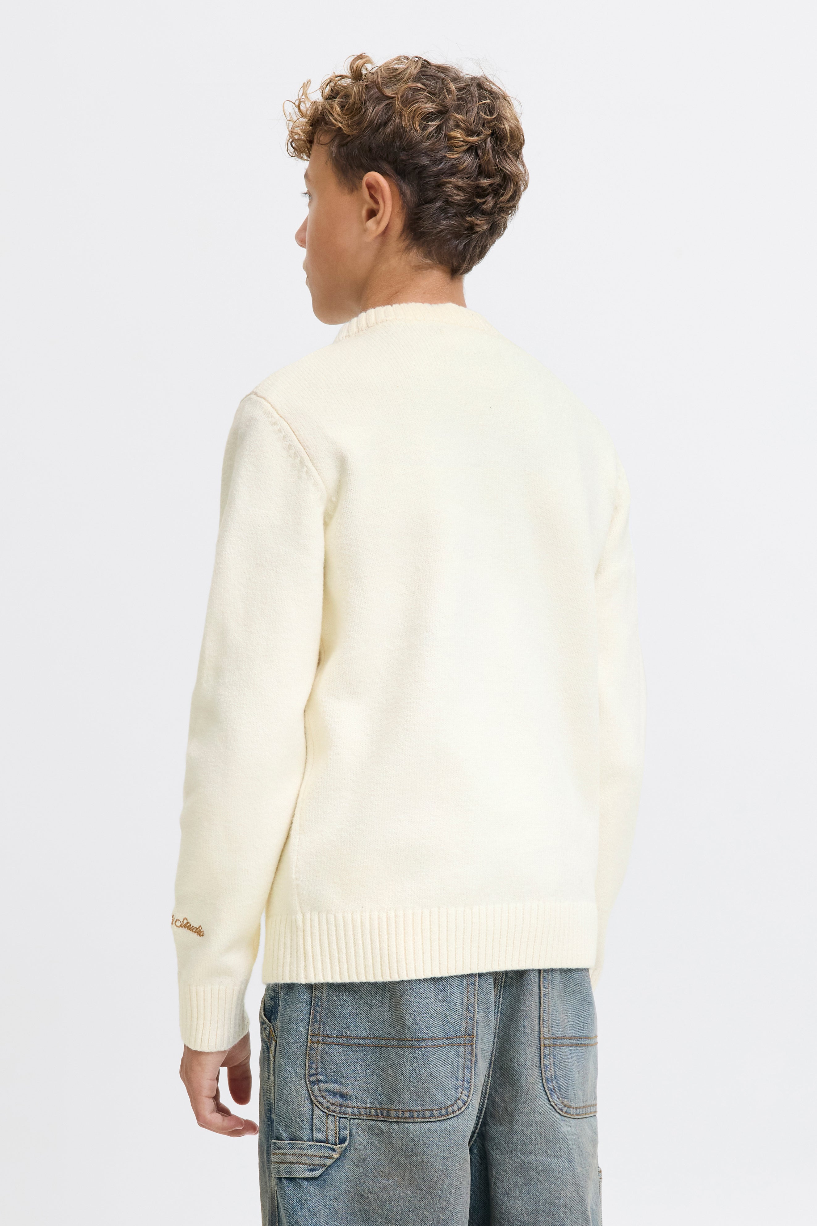 JORNORREBRO Pull en maille - Sea Salt