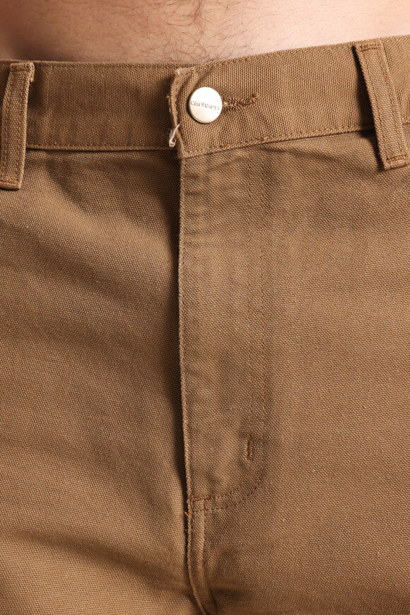 Single Knee Relaxed Straight Fit Jeans L32 - Hamilton Brown