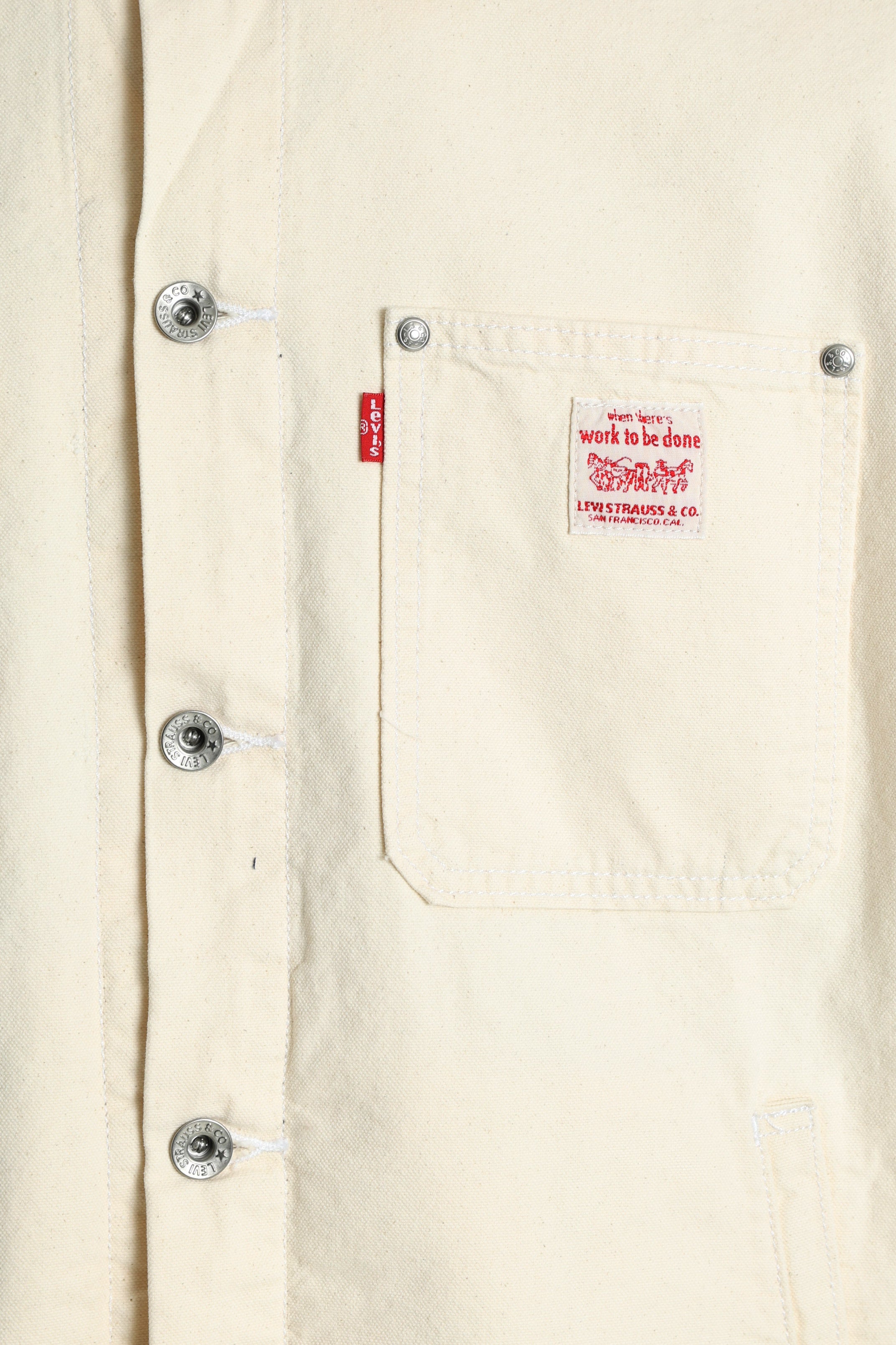 Jeansjacke - Undyed Ecru Greige