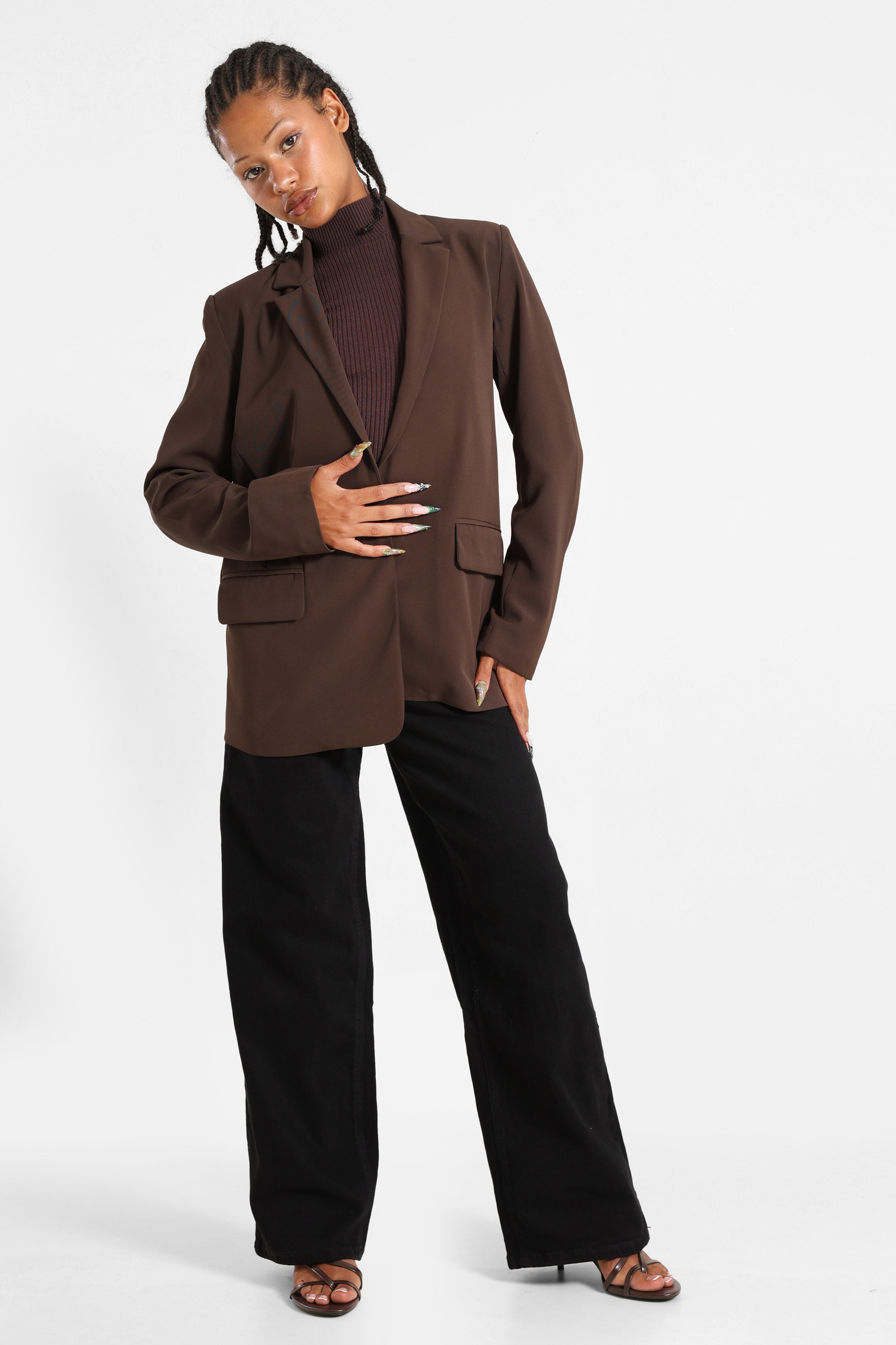 Blazer - Brun foncé