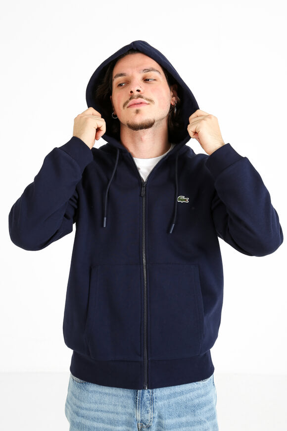 Kapuzensweatjacke - Navy