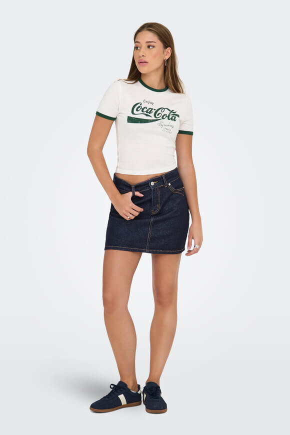 ONLJUICY Jeans mini skirt - Dark Blue Denim