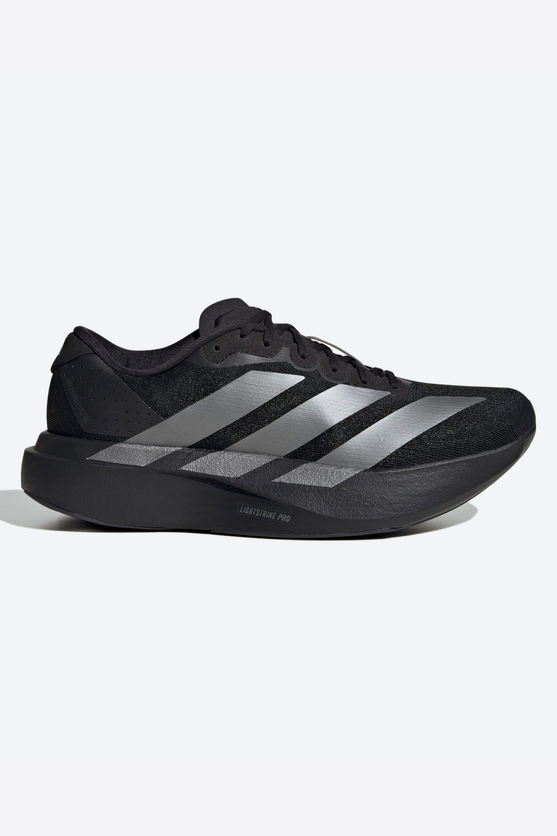 Adizero Evo SL chaussures de course - Core Black + Iron Metallic