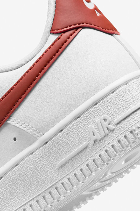 Air Force 1 '07 Sneaker - White + Rugged Orange