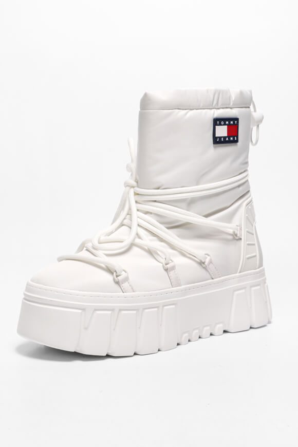 Bottines de neige plateau - Ecru