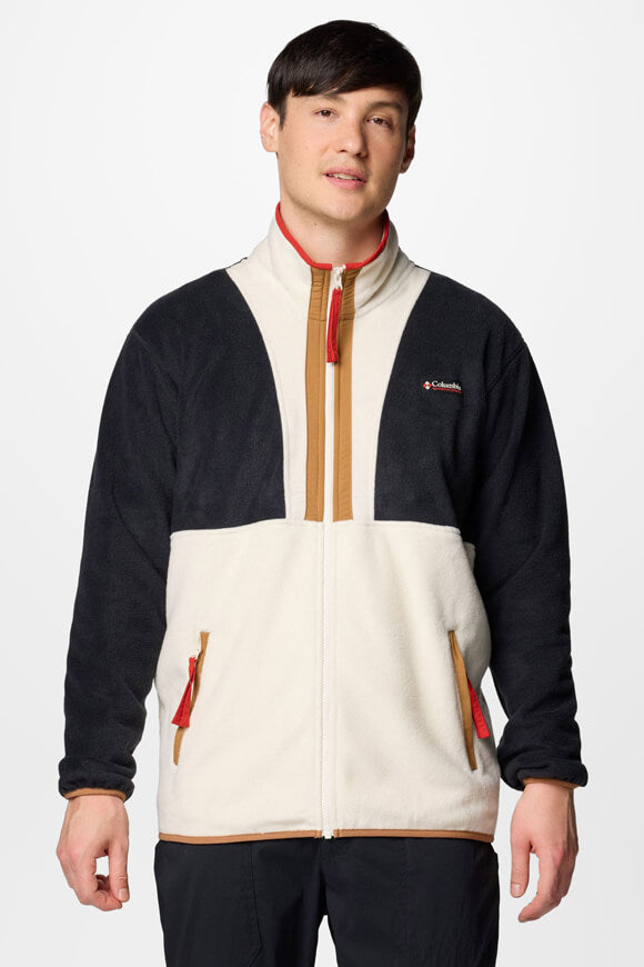 Backbowl II Fleecejacke - Black + Chalk