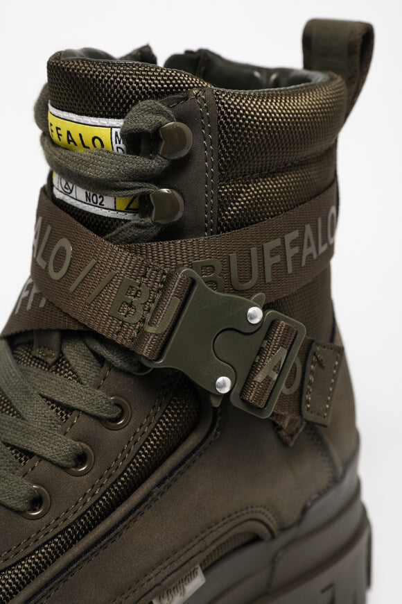 Aspha Com1 Plateau Winterstiefelette - Dunkel Olive