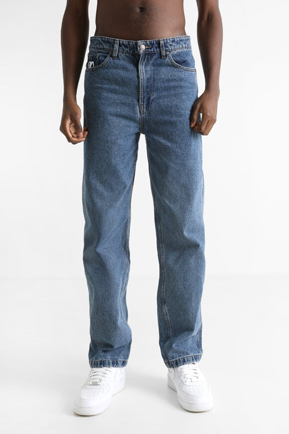 Small Signature Baggy Jeans - Denim Vintage Indigo