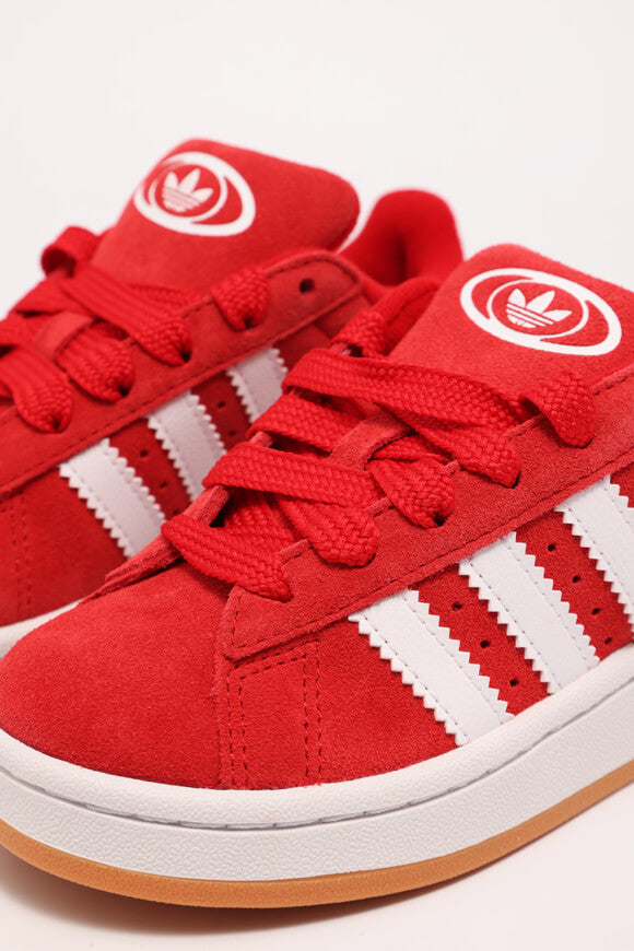 Campus 00s Kids Sneaker - Better Scarlet + Cloud White
