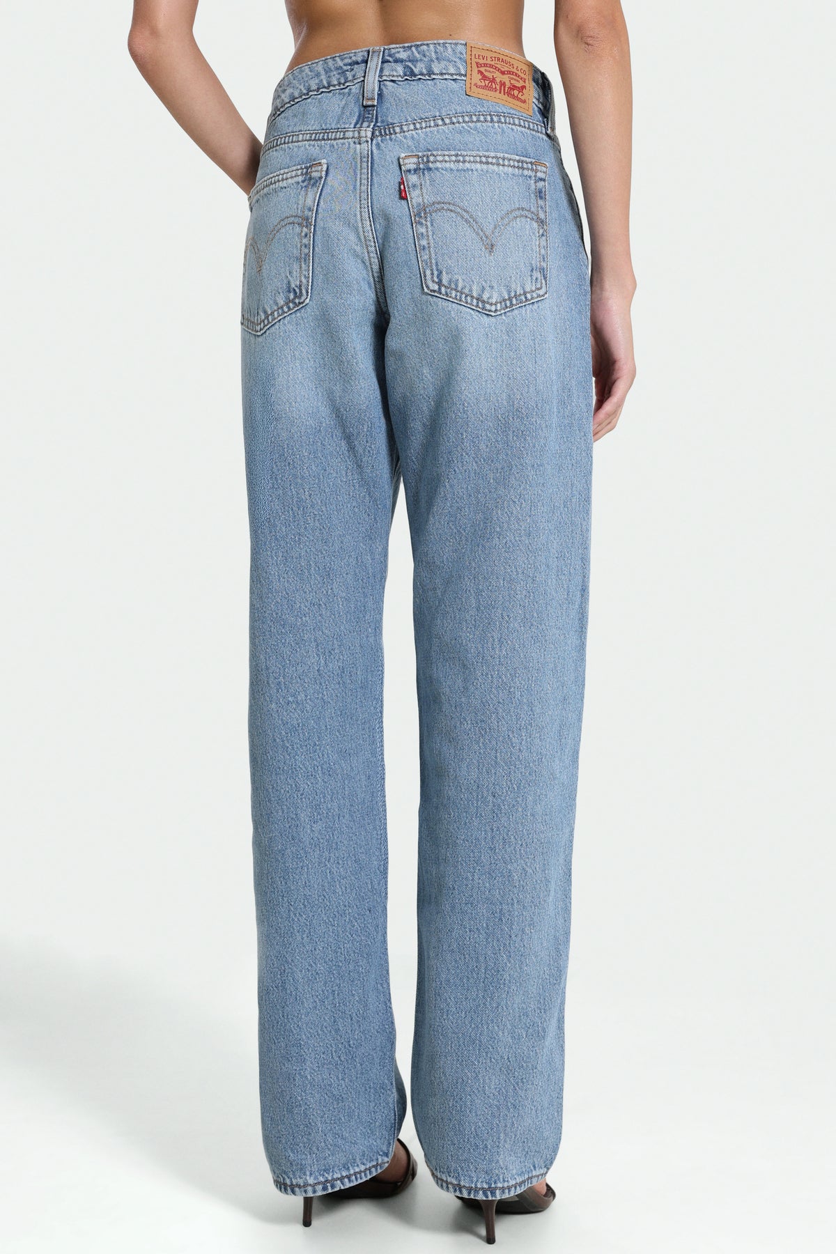 Superlow straight fit jeans L31 - Let love in