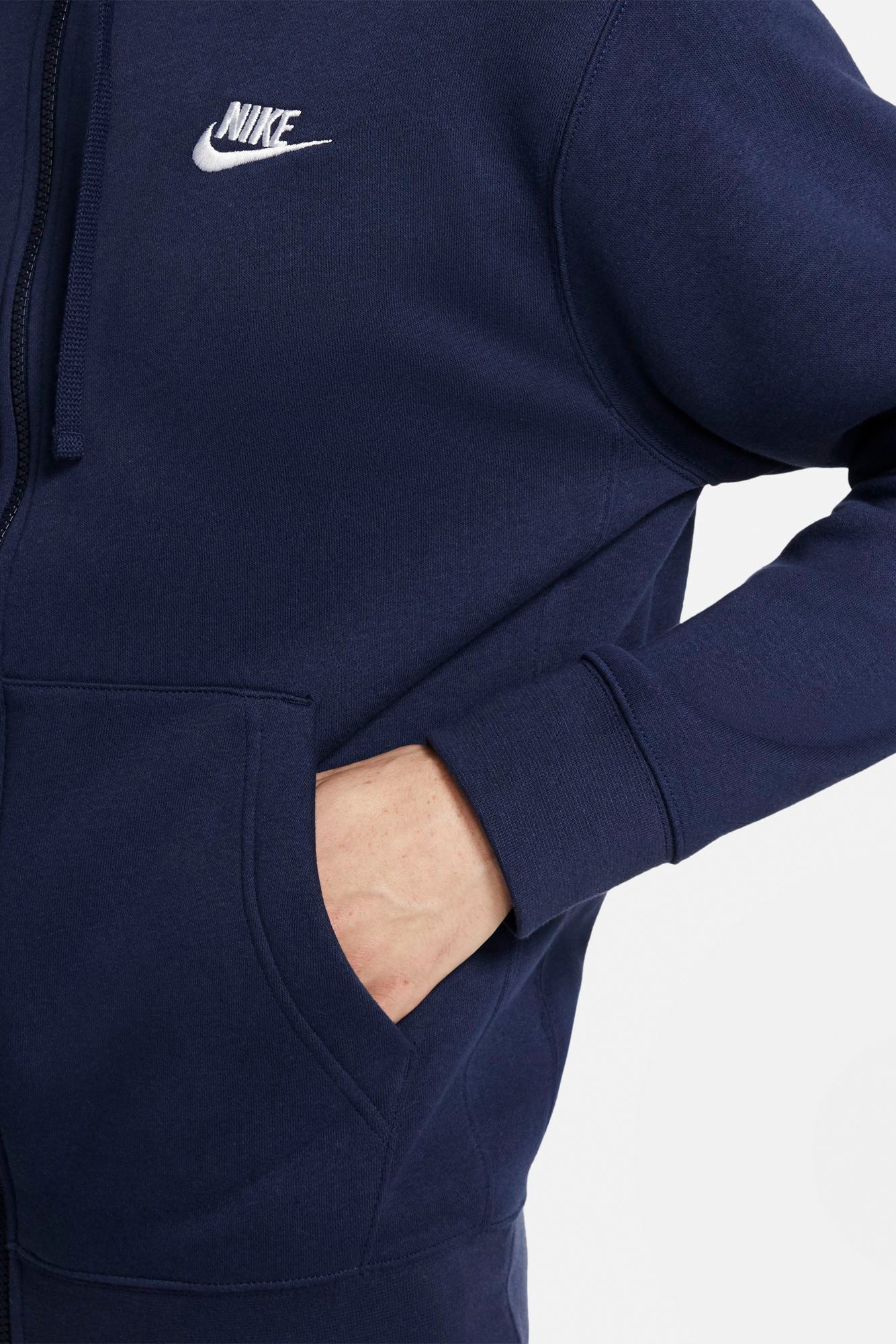 Sportswear Club Kapuzensweatjacke - Midnight Navy