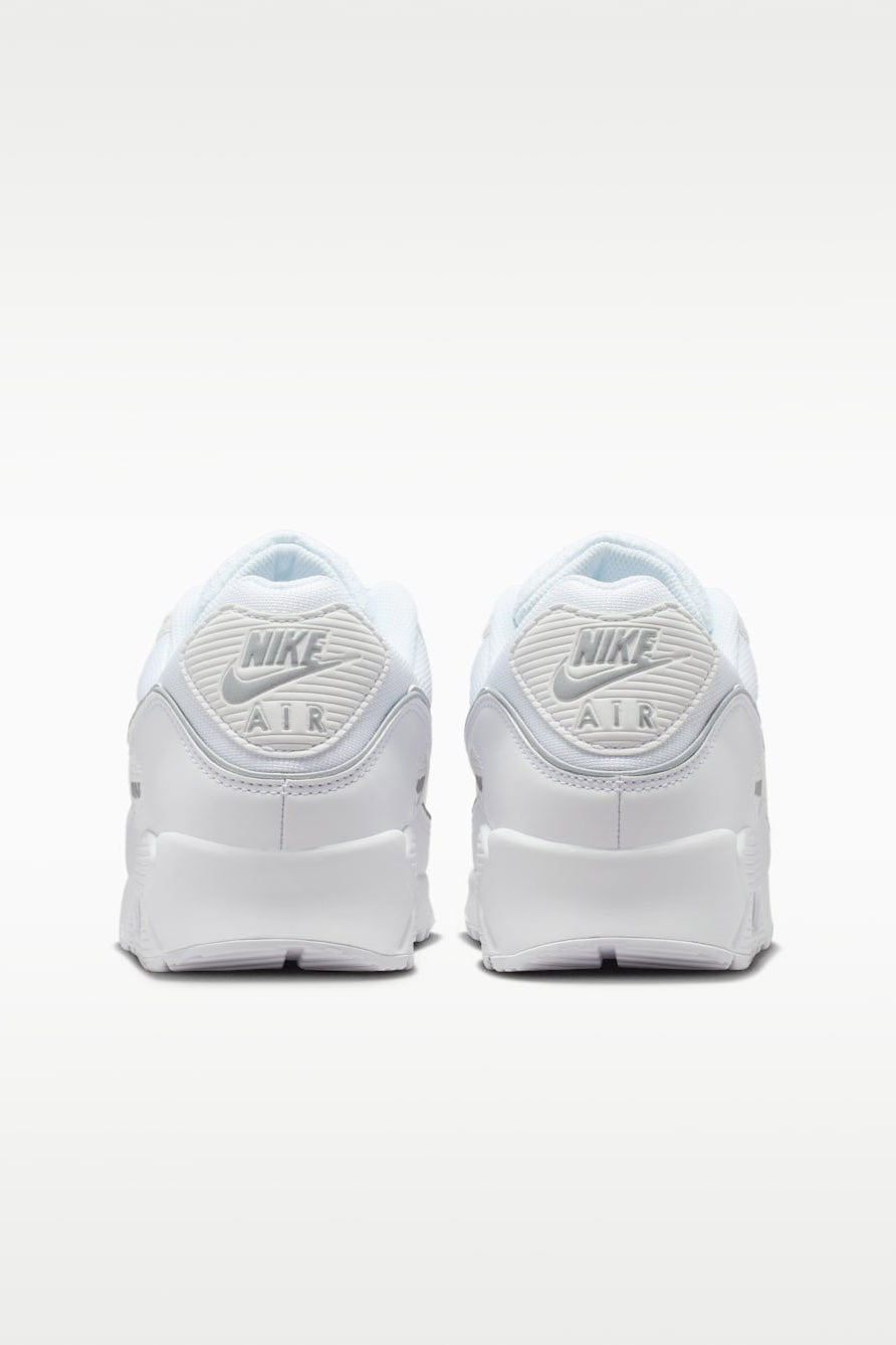 Air Max 90 PRM Sneaker - White + Metallic Silver