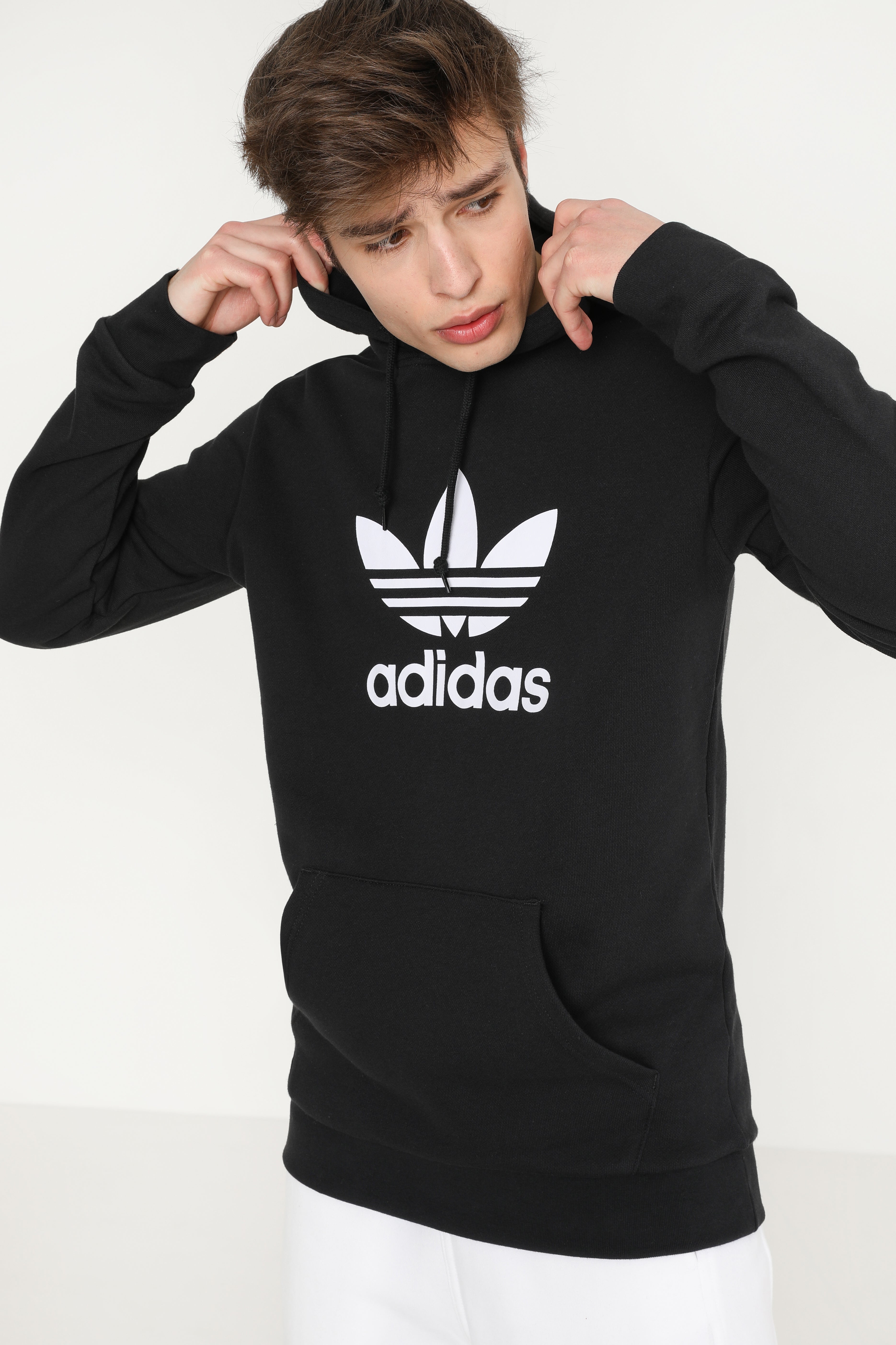 Hooded sweatshirt - Black