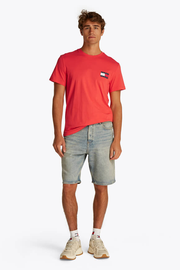 Maglietta Essential Flag - Vermiglio brillante