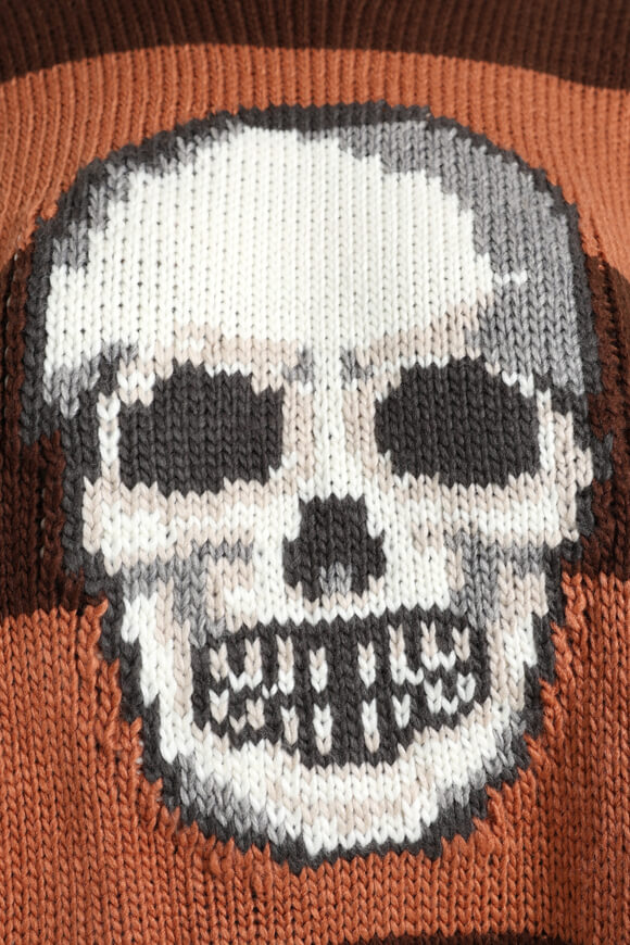 Vertex Oversize Grobstrickpullover - Mehrfarbig