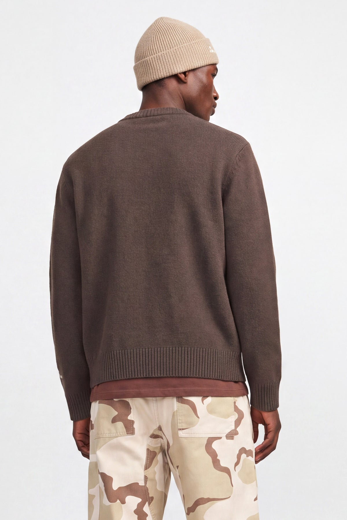 JORNORREBRO knitted sweater - Mulch