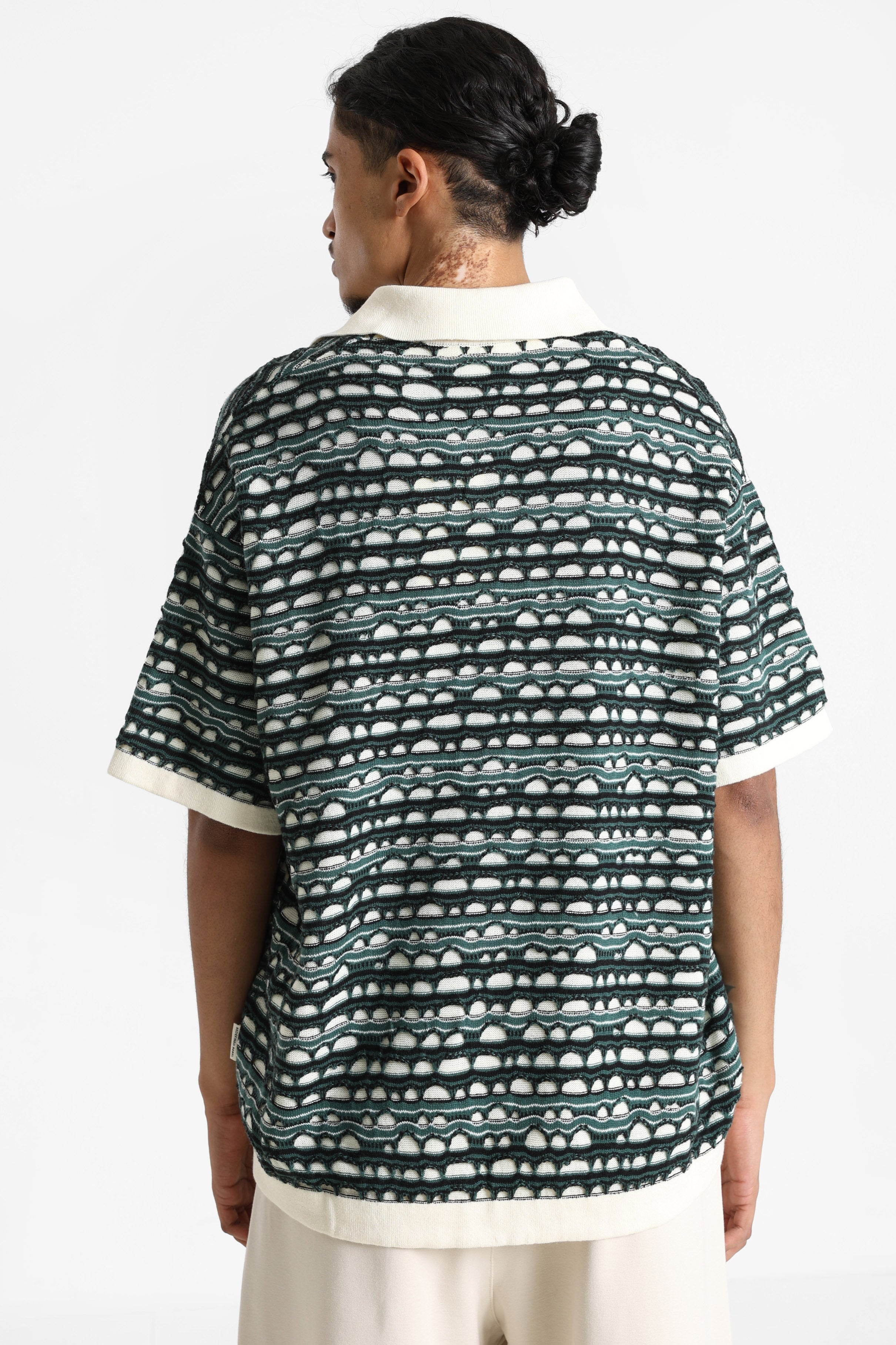 Polo in maglia RRRAYAN - Trekking Green