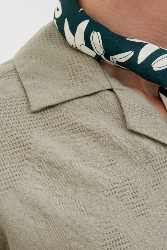 JPRBLULUKE chemise en tissu structuré - Elmwood