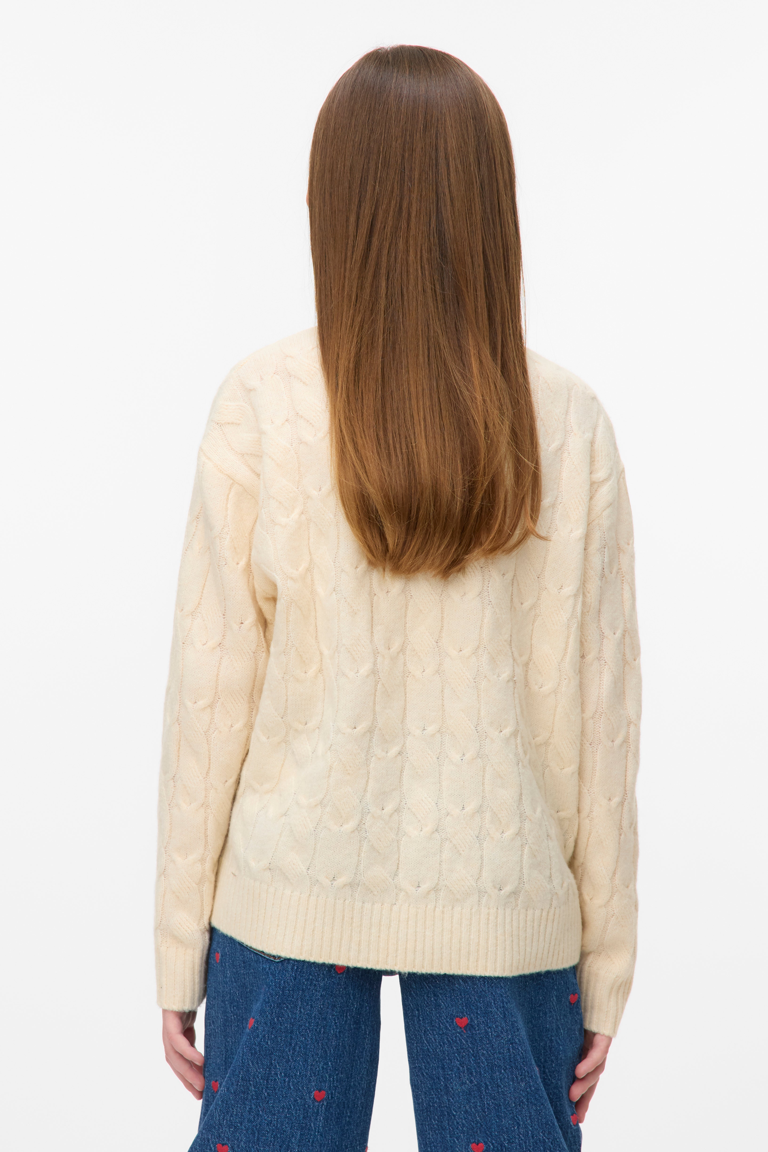 VMARIES - Maglione in maglia - Betulla