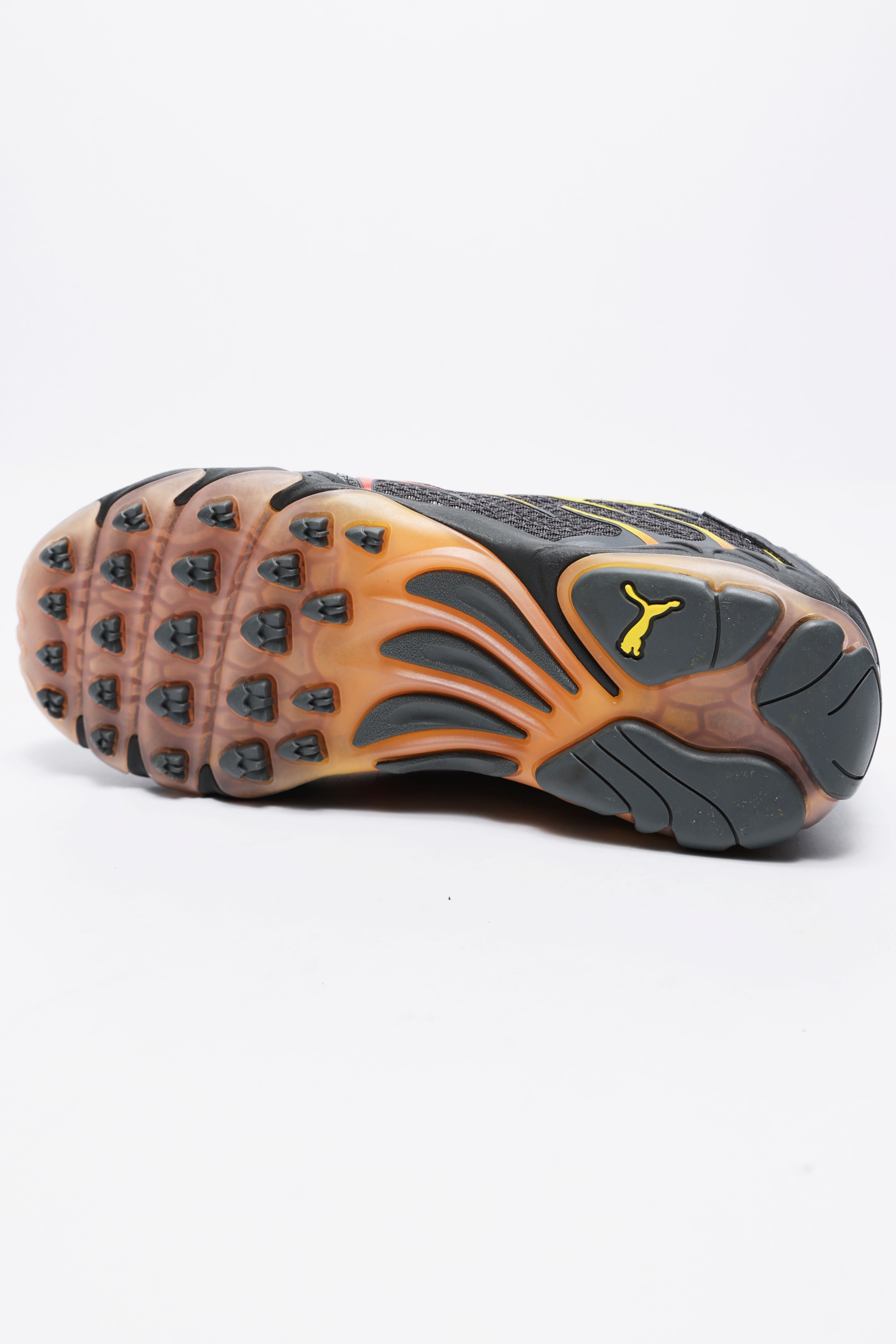 Inhale sneakers - Dusky Gray + Pelé Yellow